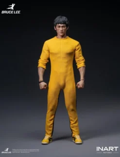 InArt Action Bruce Lee Yellow Jumpsuit Version 1/12 Scale Action Figure