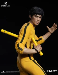 InArt Action Bruce Lee Yellow Jumpsuit Version 1/12 Scale Action Figure