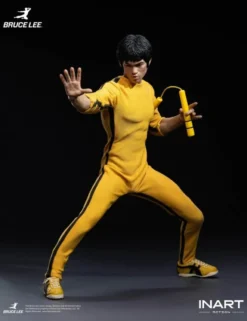 InArt Action Bruce Lee Yellow Jumpsuit Version 1/12 Scale Action Figure