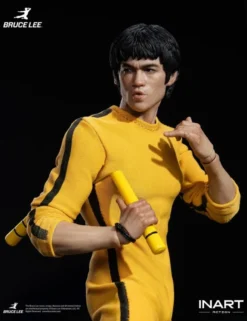InArt Action Bruce Lee Yellow Jumpsuit Version 1/12 Scale Action Figure