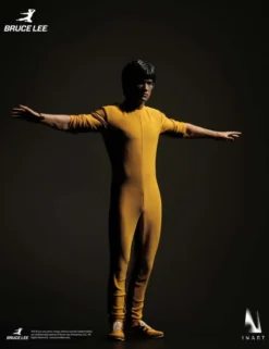 InArt Action Bruce Lee Yellow Jumpsuit Version 1/6 Scale Action Figure