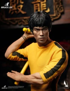 InArt Action Bruce Lee Yellow Jumpsuit Version 1/6 Scale Action Figure