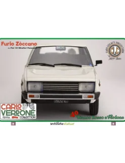 Infinite Statue Cars Legacy Collection Furio Zòccano su Fiat 131 Mirafiori Panorama