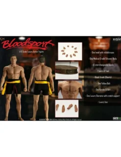 Infinite Statue & Collectibles Luxury Action Figure Bloodsport Frank Dux Standard Version
