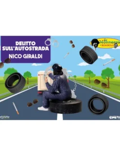 Infinite Statue & Collectibles CineMini Er Monnezza e Bombolo Delitto sull'Autostrada Nico Giraldi