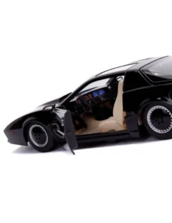 Jada Toys Diecast Model 1/24 Scale Knight Rider Pontiac Firebird KITT with Light-Up Function