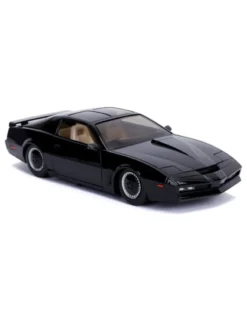 Jada Toys Diecast Model 1/24 Scale Knight Rider Pontiac Firebird KITT with Light-Up Function