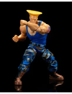 Jada Ultra Street Fighter II The Final Challengers Guile Player 2 Deluxe Version
