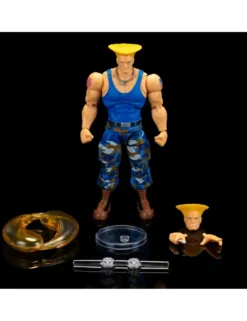 Jada Ultra Street Fighter II The Final Challengers Guile Player 2 Deluxe Version