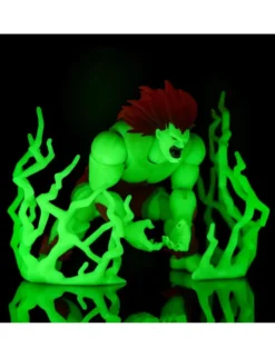 Jada Ultra Street Fighter II The Final Challengers Blanka Player 2 Glow in the Dark