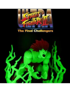 Jada Ultra Street Fighter II The Final Challengers Blanka Player 2 Glow in the Dark