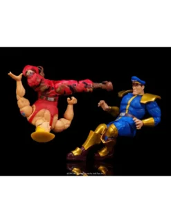 Jada Ultra Street Fighter II The Final Challengers Guile VS Mr. Bison