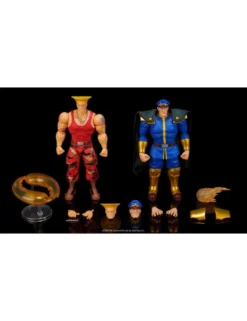 Jada Ultra Street Fighter II The Final Challengers Guile VS Mr. Bison