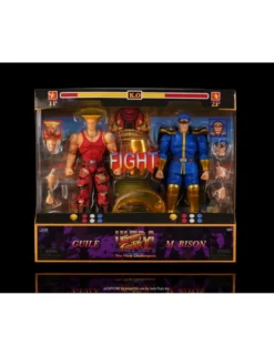 Jada Ultra Street Fighter II The Final Challengers Guile VS Mr. Bison