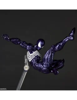 Kaiyodo Amazing Yamaguchi Revoltech Symbiote Spider-Man Purple Version