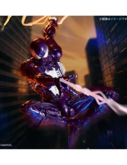 Kaiyodo Amazing Yamaguchi Revoltech Symbiote Spider-Man Purple Version