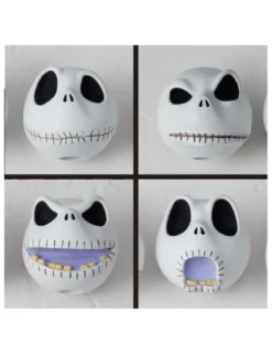 Kaiyodo Legacy of Revoltech LR-058 The Nightmare Before Christmas Jack Skellington Glow in the Dark Version
