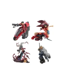 Kaiyodo Mini Q Akira Part 4 Deciding Battle 4 Figures Box