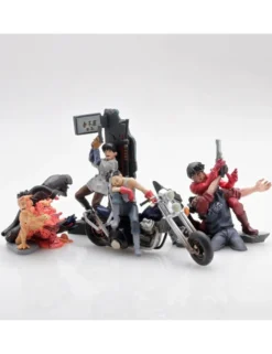 Kaiyodo Mini Q Akira Part 2 Tetsuo 4 Figures Box