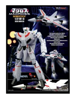 KitzConcept's Robotech VF-1J Valkyrie Rick Hunter 1/72 Scale Figure
