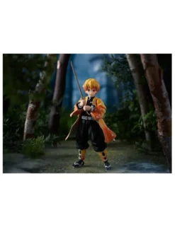 Max Factory Figma Demon Slayer Kimetsu No Yaiba Zenitsu Agatsuma DX Edition