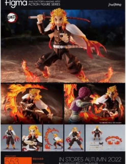 Max Factory Figma Demon Slayer Kimetsu No Yaiba Kyojuro Rengoku