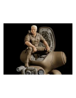 Max Factory PLAMAX Ghost in the Shell MF-95 Minimum Factory Batou with Fuchikoma Manga Version 1/20 Scale Model Kit