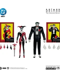 McFarlane DC Direct Batman The Animated Series Harley Quinn & Joker Mad Love