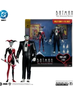 McFarlane DC Direct Batman The Animated Series Harley Quinn & Joker Mad Love