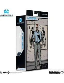 Mc Farlane DC Multiverse Batman Year One Part. 5 Lt. James Gordon Gold Label Platinum