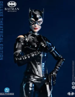 Mc Farlane DC Multiverse Batman Returns Catwoman Battle Damage Deluxe Theatrical Edition
