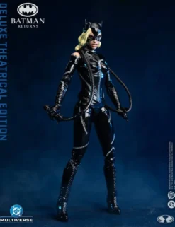Mc Farlane DC Multiverse Batman Returns Catwoman Battle Damage Deluxe Theatrical Edition