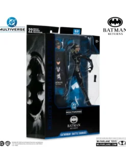 Mc Farlane DC Multiverse Batman Returns Catwoman Battle Damage Deluxe Theatrical Edition