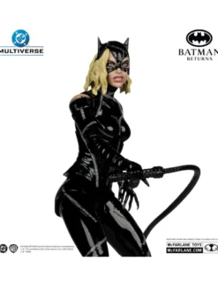 Mc Farlane DC Multiverse Batman Returns Catwoman Battle Damage Deluxe Theatrical Edition