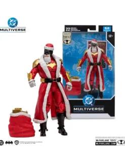 Mc Farlane DC Multiverse Batman Red Santa Suit Vault Collection