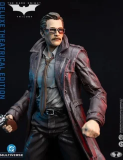 Mc Farlane DC Multiverse The Dark Knight Commissioner James Gordon Deluxe Theatrical Edition