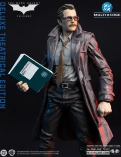 Mc Farlane DC Multiverse The Dark Knight Commissioner James Gordon Deluxe Theatrical Edition