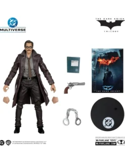 Mc Farlane DC Multiverse The Dark Knight Commissioner James Gordon Deluxe Theatrical Edition