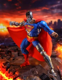 Mc Farlane DC Multiverse The Return of Superman Cyborg Superman Vault Collection