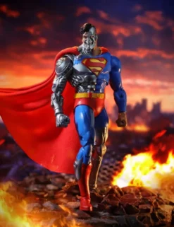 Mc Farlane DC Multiverse The Return of Superman Cyborg Superman Vault Collection