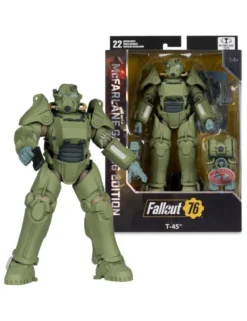 Mc Farlane Fallout 76 T-45 Military Armor Red Platinum Edition Gaming Edition