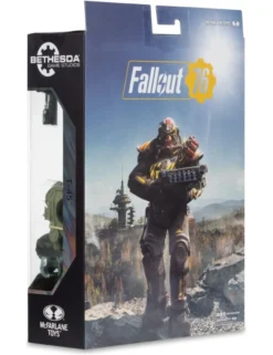 Mc Farlane Fallout 76 T-45 Military Armor Red Platinum Edition Gaming Edition