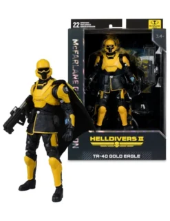 Mc Farlane Helldivers 2 T4-40 Gold Eagle Gaming Edition