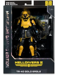 Mc Farlane Helldivers 2 T4-40 Gold Eagle Gaming Edition