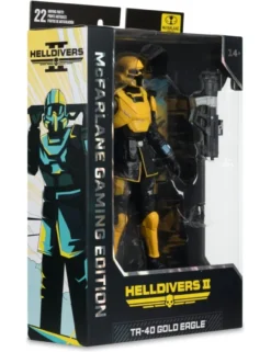 Mc Farlane Helldivers 2 T4-40 Gold Eagle Gaming Edition