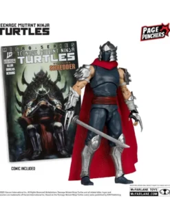 McFarlane Teenage Mutant Ninja Turtles Page Punchers 4 Figures Set with Comic