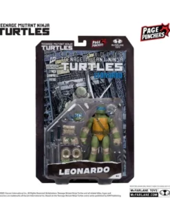 McFarlane Teenage Mutant Ninja Turtles Page Punchers 4 Figures Set with Comic
