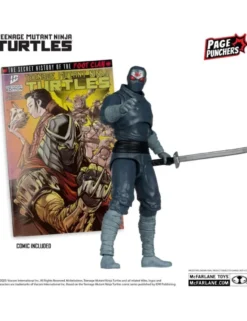 McFarlane Teenage Mutant Ninja Turtles Page Punchers 4 Figures Set with Comic