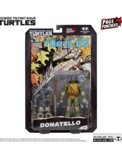McFarlane Teenage Mutant Ninja Turtles Page Punchers 4 Figures Set with Comic