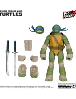 McFarlane Teenage Mutant Ninja Turtles Page Punchers 4 Figures Set with Comic
